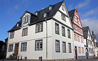Floßherrenhaus am Rheinufer, Koblenz